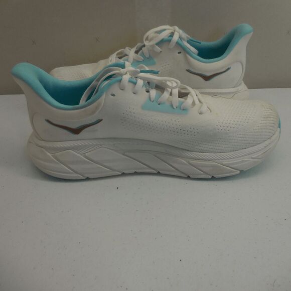 HOKA Arahi 7 Women’s Running Shoes 10.5 D - Frost/Rose Gold 1147890 FTRS - Picture 8 of 13
